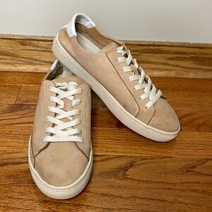 SOLUDOS Women’s Ibiza Classic 100% Leather Lace Up Sneaker Size 8.5
